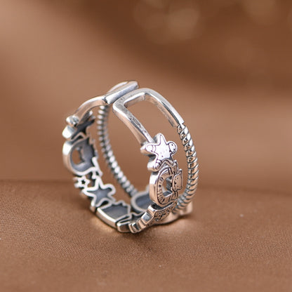 Little Bear wide ring
