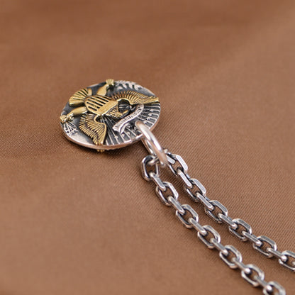 White Headed Eagle Necklace