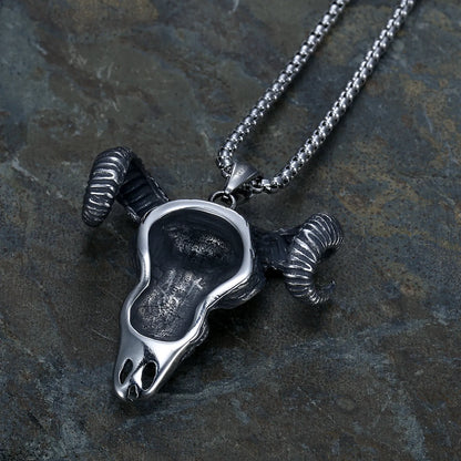 Ram Skull Pendant