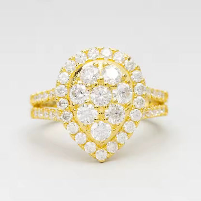 Vvs Moissanite Ring