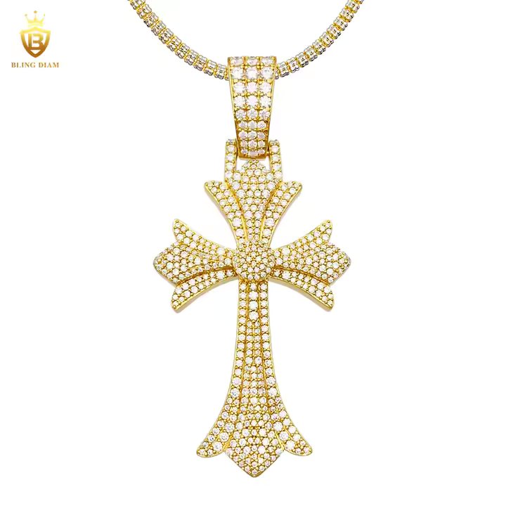 Metal Cross Pendant