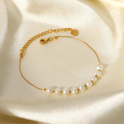 Natural Freshwater Pearl Bracelet