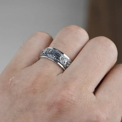 Retro Scripture Ring