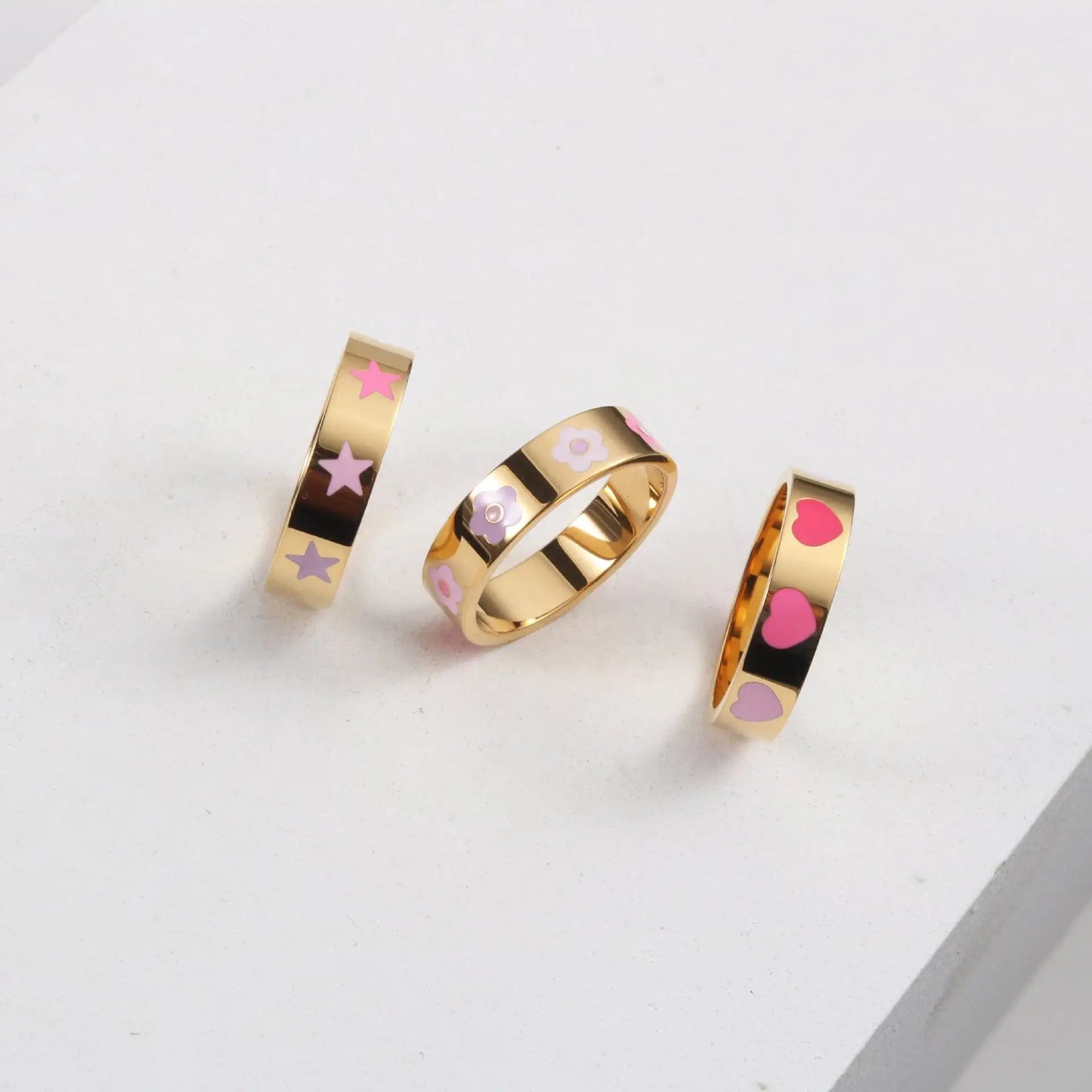 Gold Heart Ring