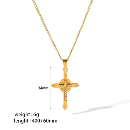 Gold Cross Necklaces