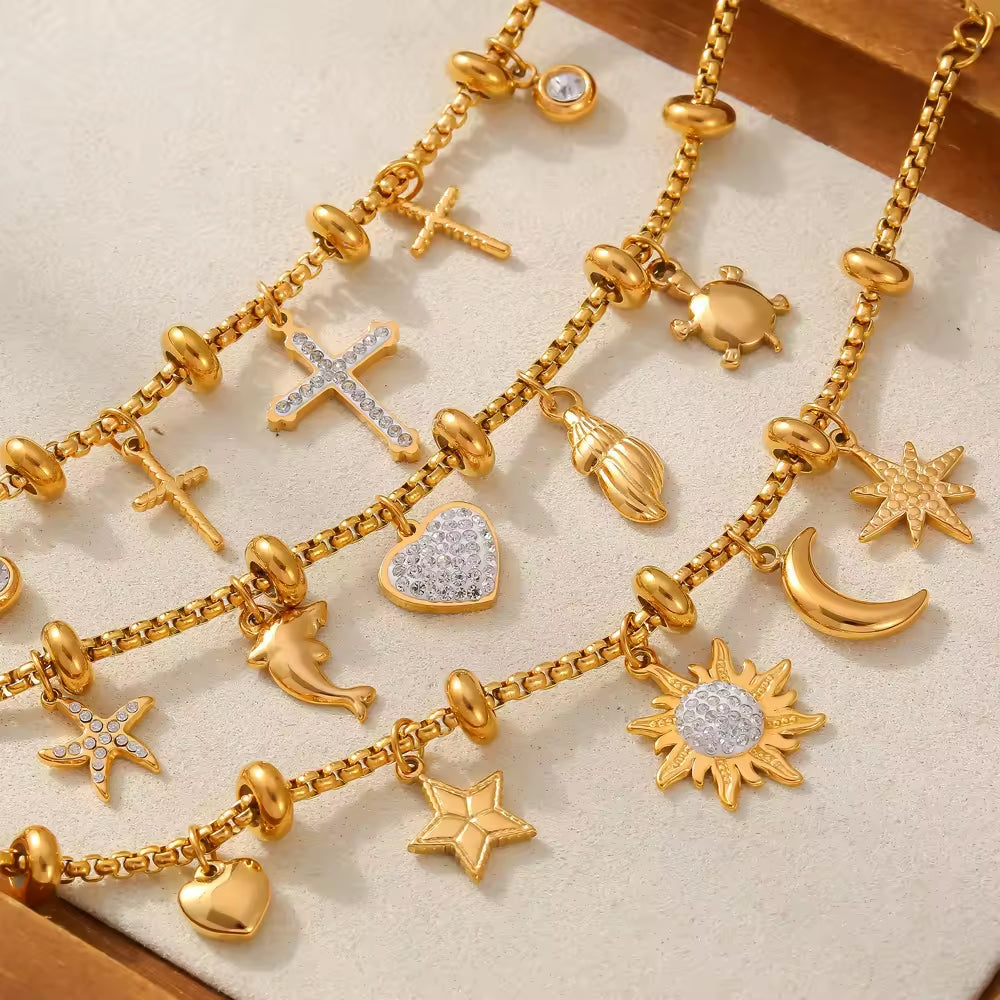 Multi Charms Bracelet