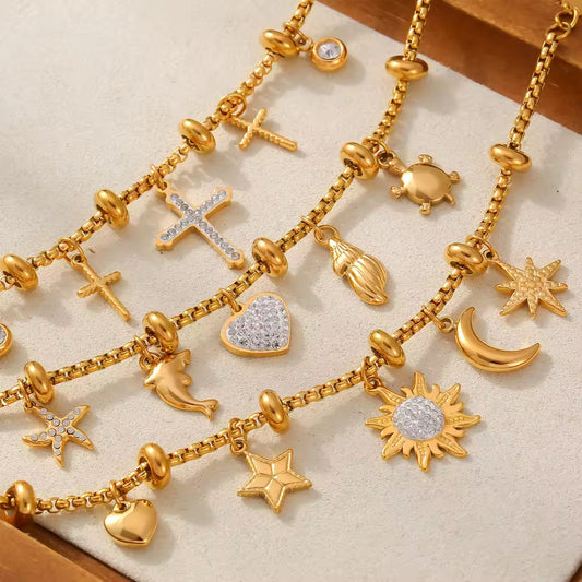 Multi Charms Bracelet