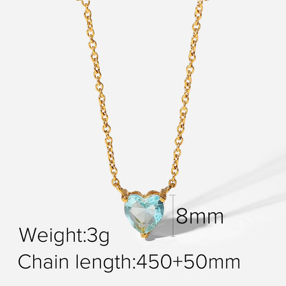 Heart Gem Necklace