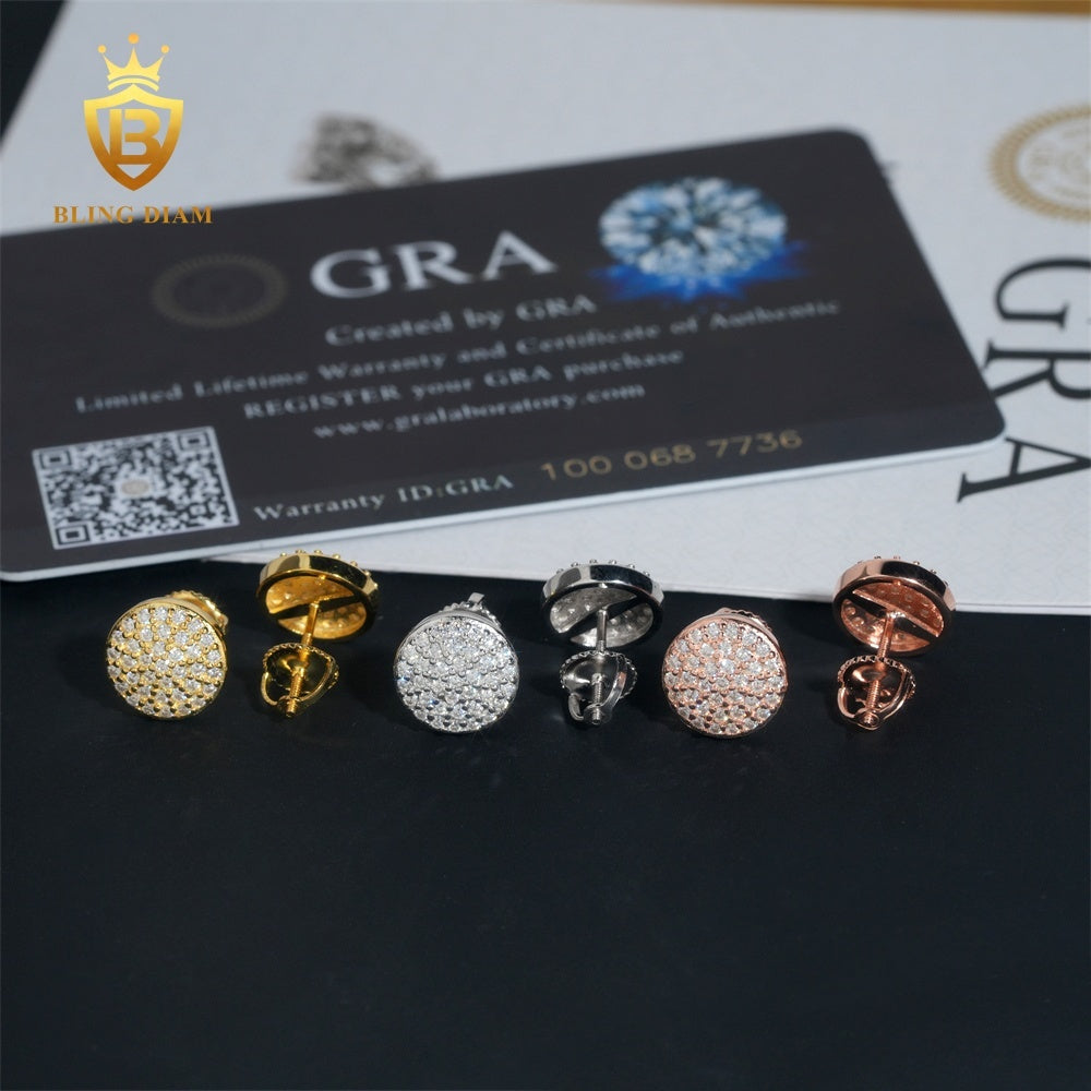 Moissanite Stud Earrings