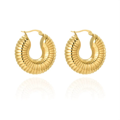 Hoops Geometric Earrings