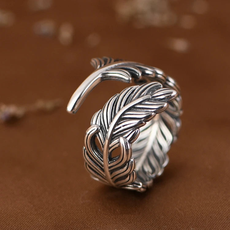 Vintage Feather Ring
