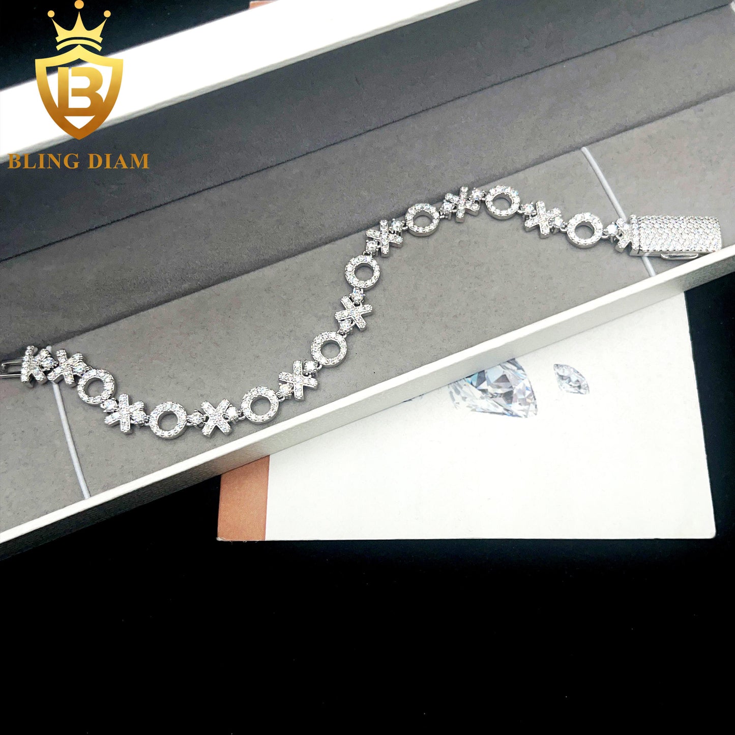 XOXO Moissanite Bracelet