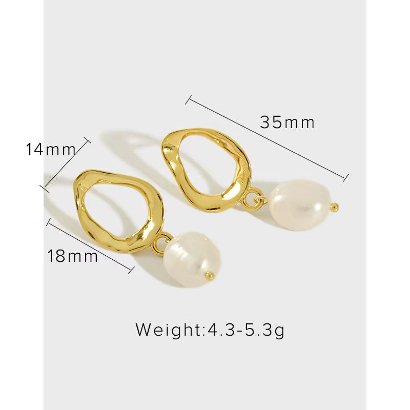 Pearl Drop Earrings