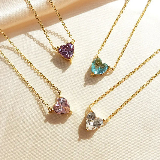 Heart Gem Necklace