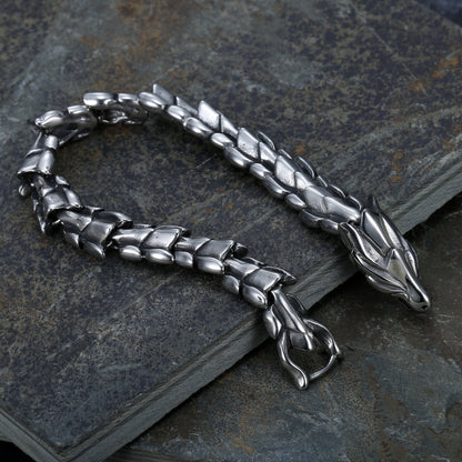 Dragon Bone Chains Bracelet