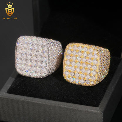 Iced-out ring