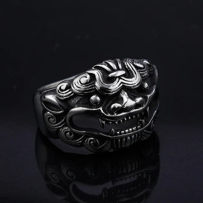 Pixiu Good Luck Ring
