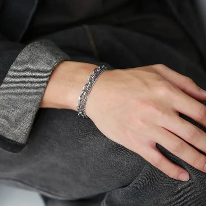 Title: Silver Chain Bracelet