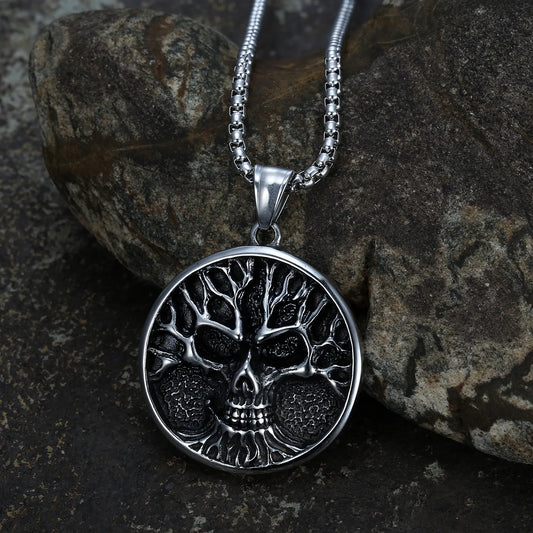 Skull Tree Pendant