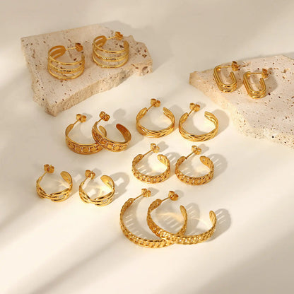 Exaggerated Geometric Earrings