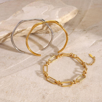 Cuff Bangle Bracelet