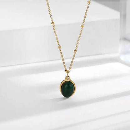 Polished Opal Necklace