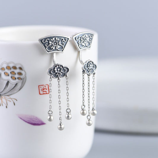 Fringe Fan Earrings