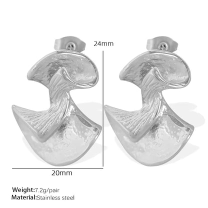 Ginkgo Leaf Earrings