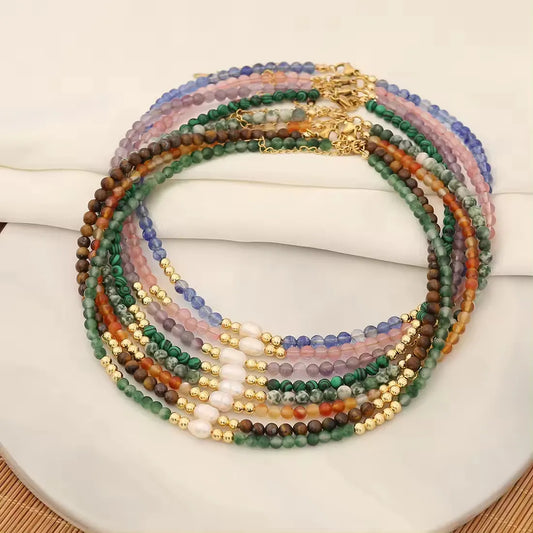 Golden Bead Necklace