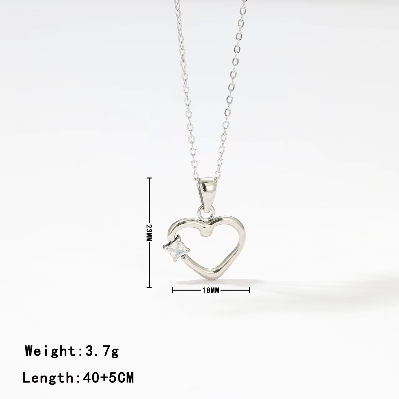 Gem Heart Necklace