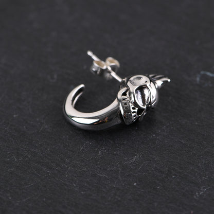 Rock Skull Earrings
