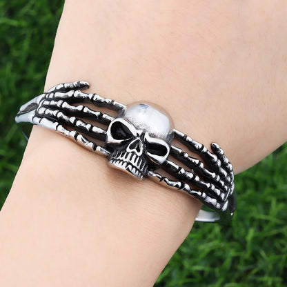 Skull Link Bracelet