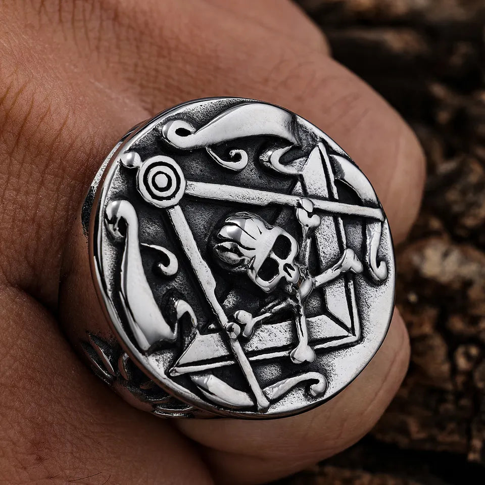 Masonic Skull Ring