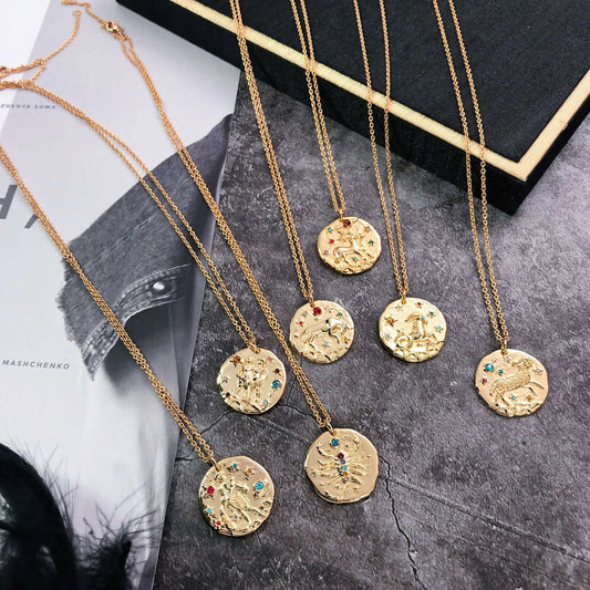 Zodiac Pendant Necklace