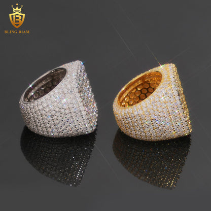 Iced-out ring
