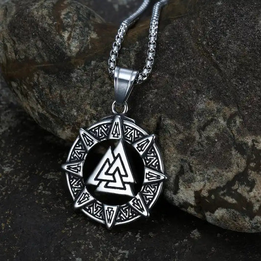 Runestone Valknut Pendant