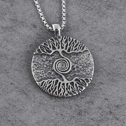 Spiral Tree Pendant