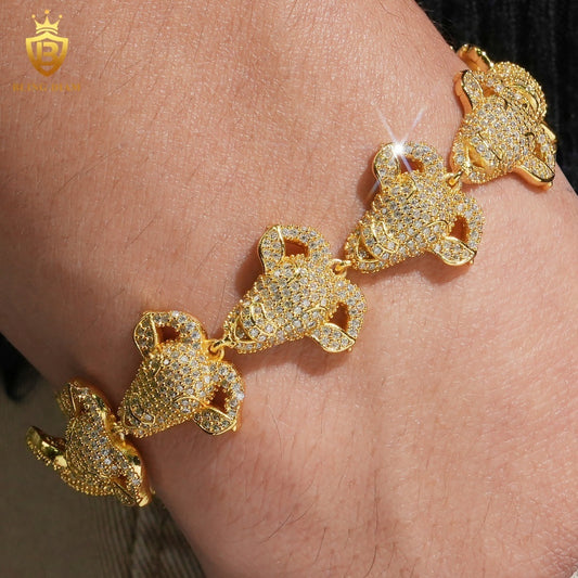 Sheep-head Cuban bracelet