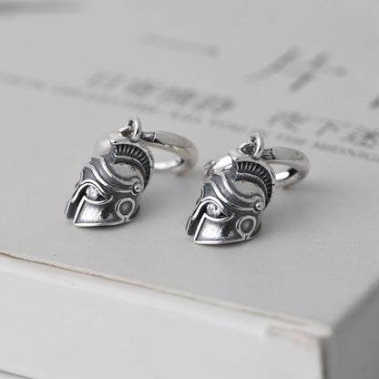 Helmet Earrings