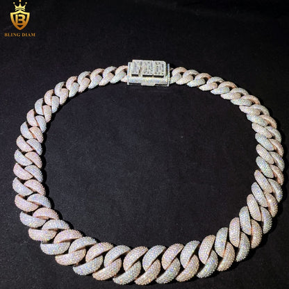 20mm Sterling Silver 925 Miami Cuban Link Chain