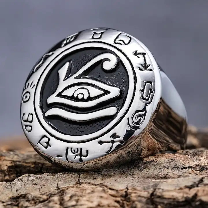 Wedjat Eye of Horus God of Egypt Ring