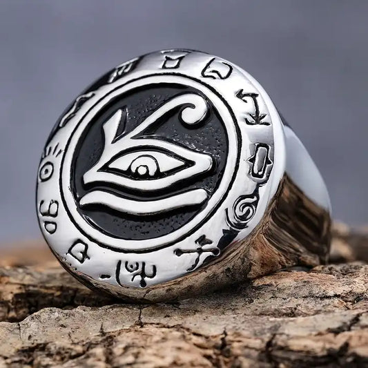 Wedjat Eye of Horus God of Egypt Ring