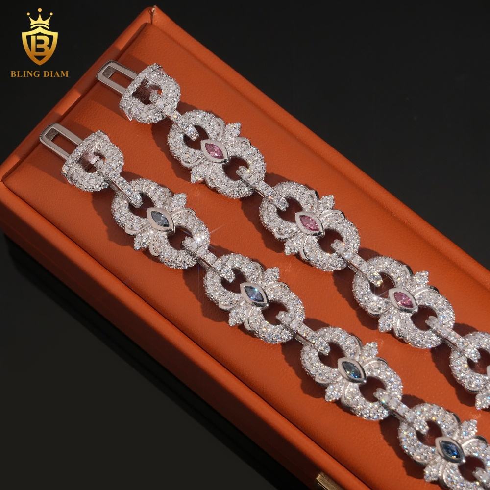 Marquise Cut Moissanite Bracelet