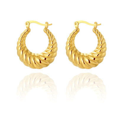 Hoops Geometric Earrings