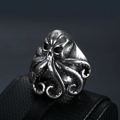 Octopus Skull Ring