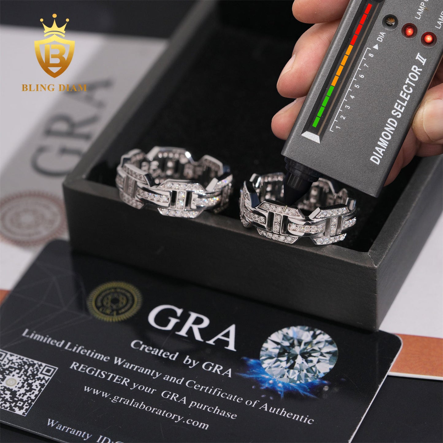 Fully Iced Out Custom Ring