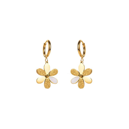 Geometric Pendant Earrings