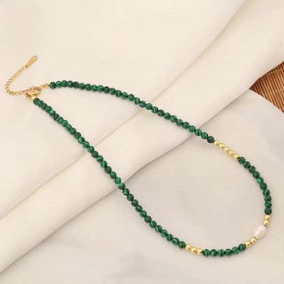 Golden Bead Necklace