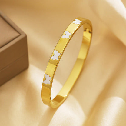 Butterfly Bangle Bracelet