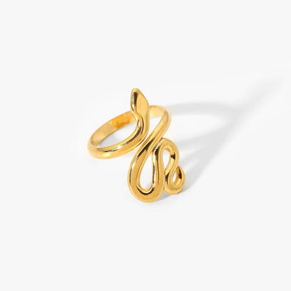 Gold Geometric Ring